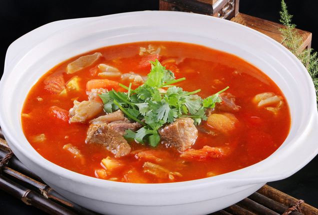 学烹饪-西红柿牛腩汤的做法